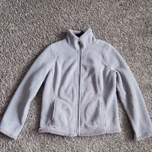 Women's Gray Fleece Jacket